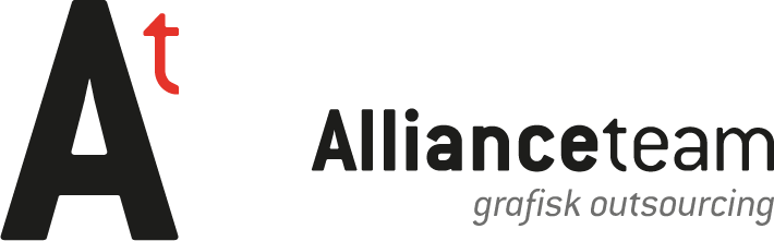 Grafisk Design, logo Alliance Team